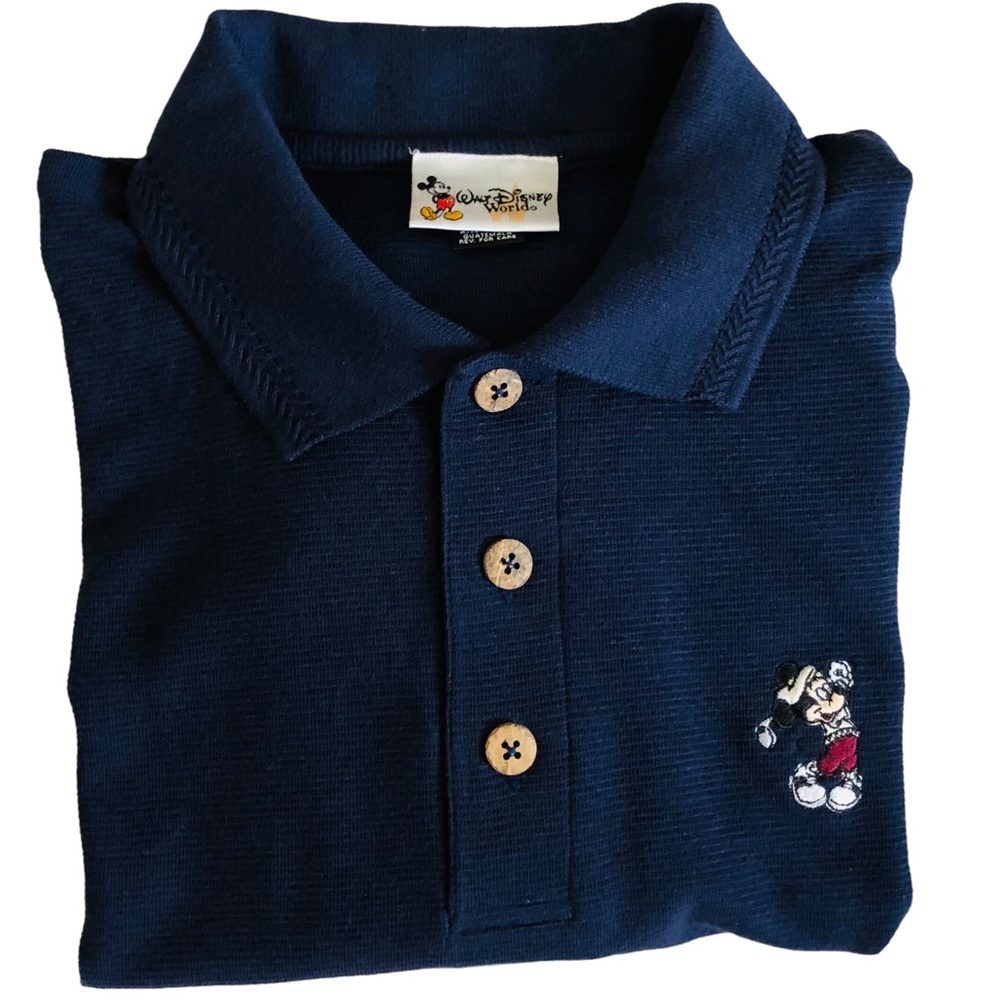 Walt Disney World Mickey Mouse Polo Shirt Sz M